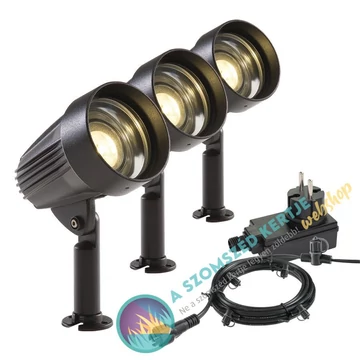 Garden Lights Corvus szett 3db lámpa - 12V kerti spot lámpa