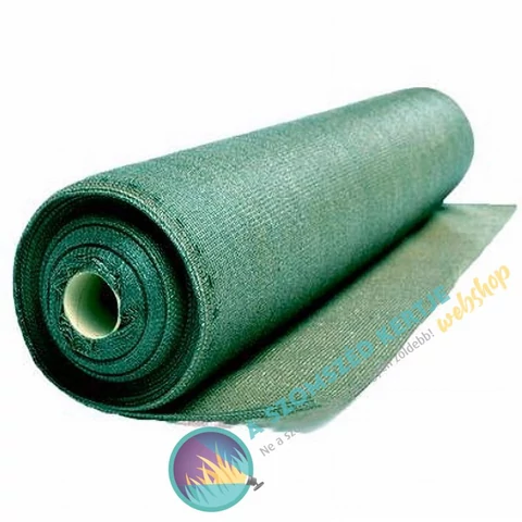 Zöld vastag árnyékoló háló - 1,8x10 m 90% - 160gr/m2